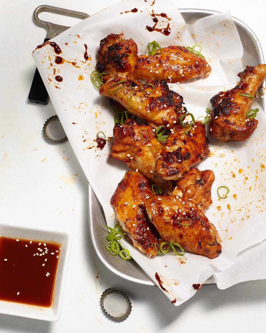 sticky chicken wings | eat your heart out 
